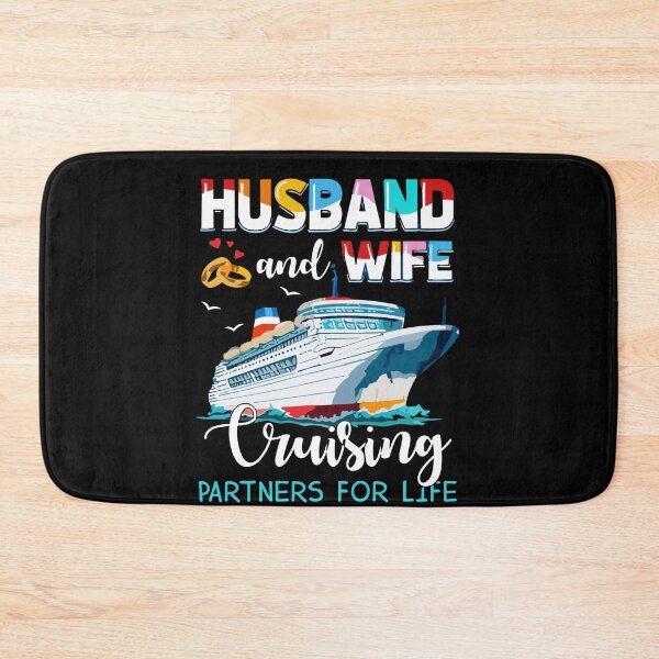 Item preview, Husband And Wife Cruising Partners For Life - Cruise Wedding designed and sold by Pitchou07.