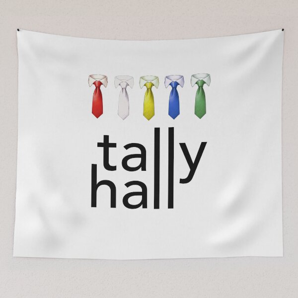 Item preview, Tally Hall - Five Guys Colorful Ties  designed and sold by MushroomHut.