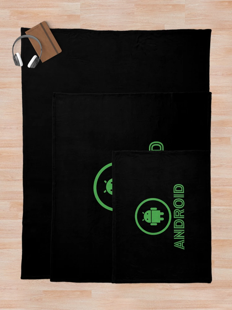 Thumbnail 5 of 6, Throw Blanket, android developer code designed and sold by Redstrawberry13.