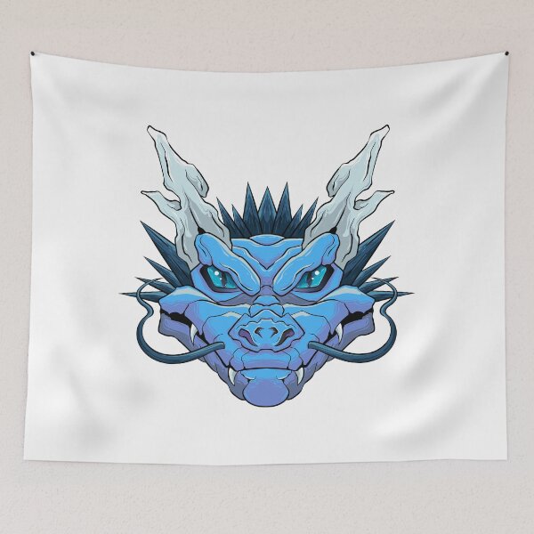 Item preview, The Furious Japanese Dragon 2 - Vector art illustration designed and sold by Yahia-arts.