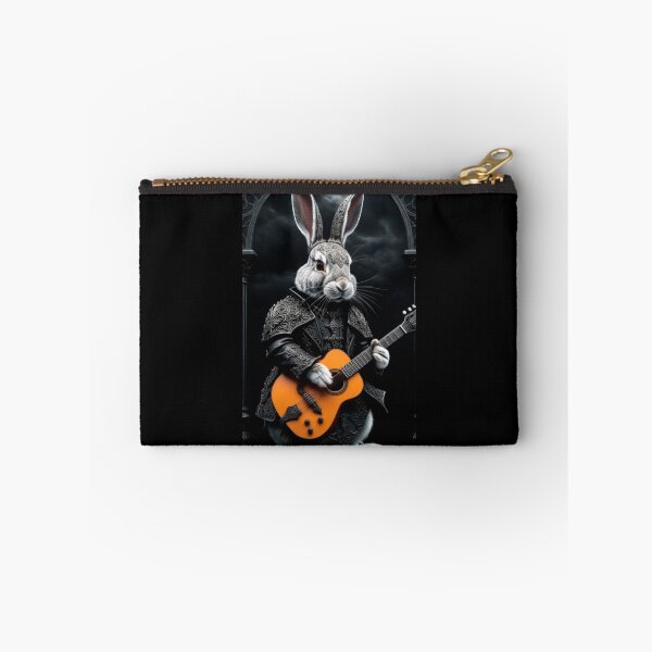 Item preview, A goth rabbit with a guitar designed and sold by Sopilka.
