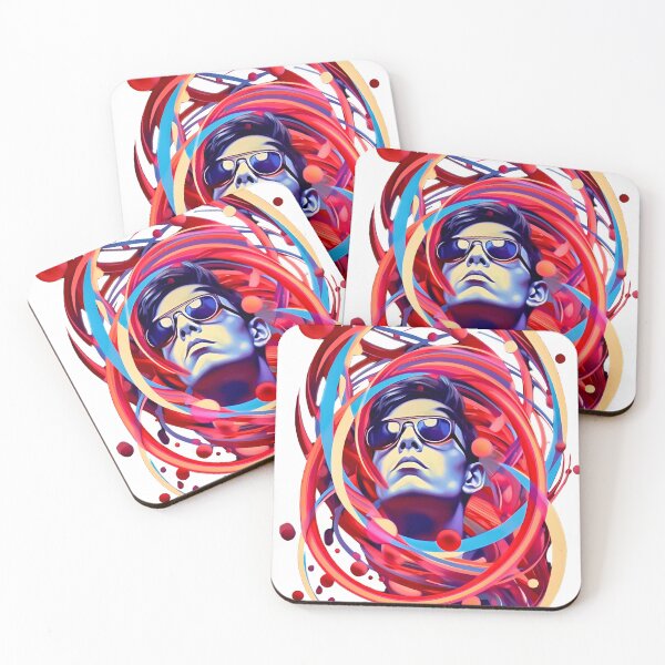 Item preview, Vibrant Colorful Artistic Modern Abstract Stylized Expressive Surreal designed and sold by 7FloydStore.