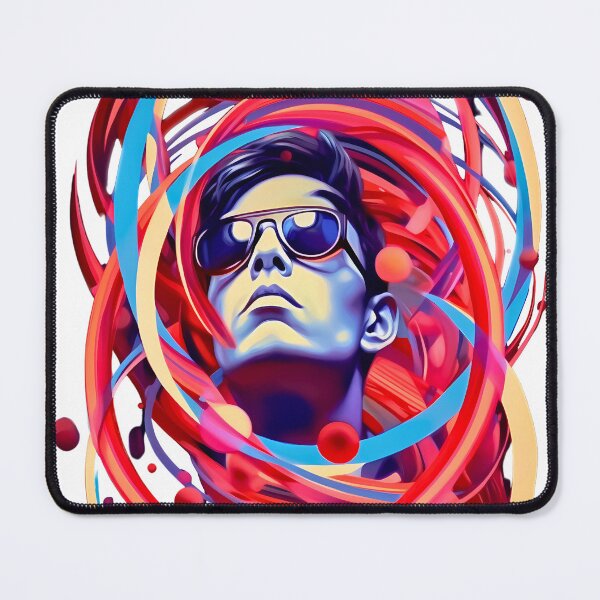 Item preview, Vibrant Colorful Artistic Modern Abstract Stylized Expressive Surreal designed and sold by 7FloydStore.
