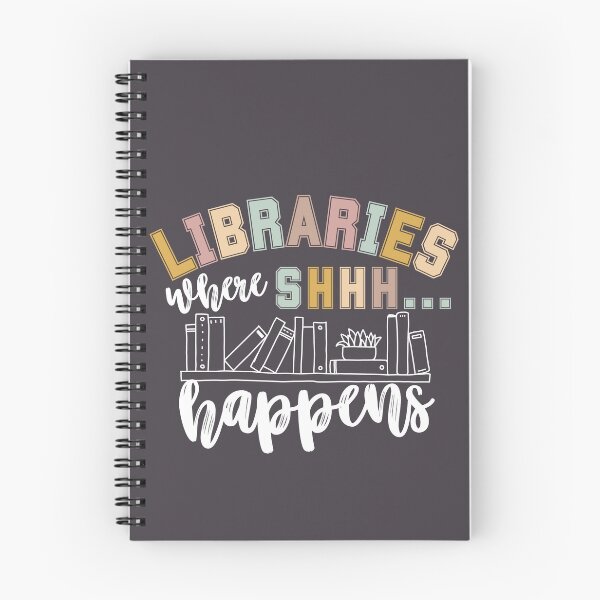 Item preview, Libraries Where Shhh Happens designed and sold by SunfullyYours.