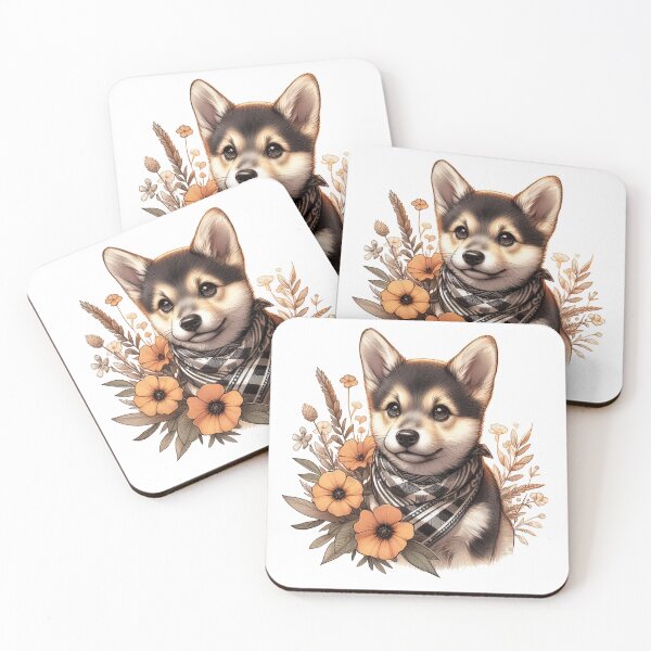 Item preview, When you're a cute puppy wearing a bandana and giving off autumn vibes designed and sold by ODINDISA.
