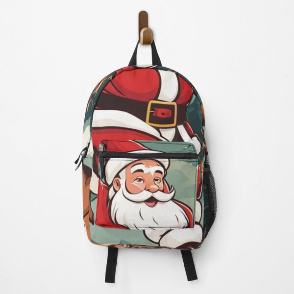 Item preview, Santa and Reindeers Celebrating the Day designed and sold by Owl-o-the-wisp.