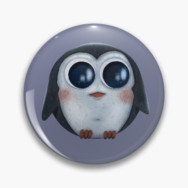 Item preview, Round Penguin  designed and sold by Lacritsa .