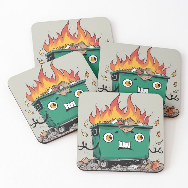 Item preview, Whimsical Dumpster Shenanigans: When Chaos Takes a Playful Turn designed and sold by ccl2023.
