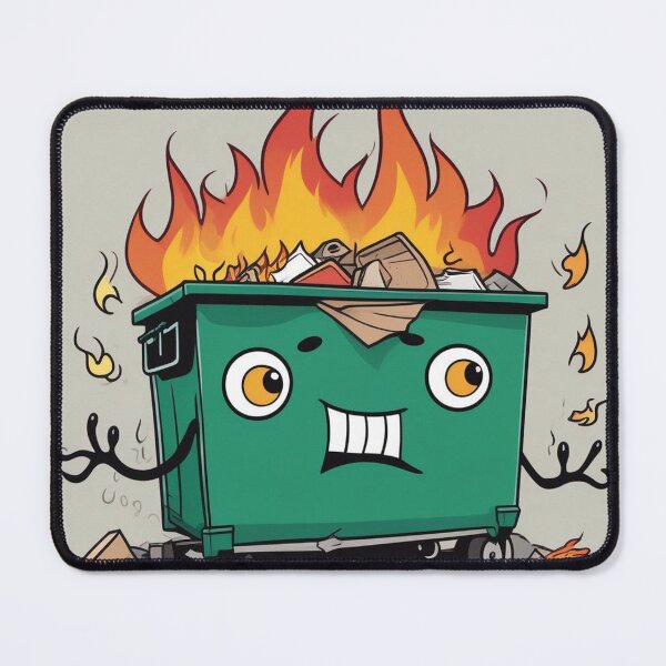 Item preview, Whimsical Dumpster Shenanigans: When Chaos Takes a Playful Turn designed and sold by ccl2023.