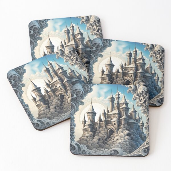 Item preview, Fantasy Castle in a Land Far, Far Away designed and sold by Bright-Moonrise.