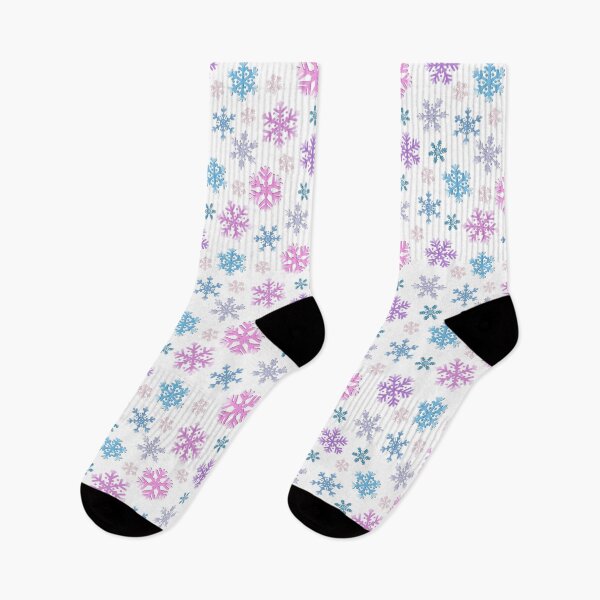 Item preview, Purple and blue snowflakes designed and sold by pinkyfish1010.