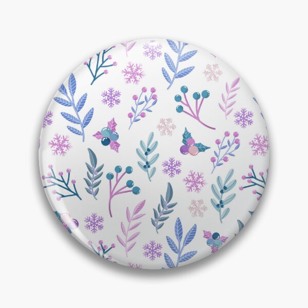 Item preview, Christmas flowers print designed and sold by pinkyfish1010.