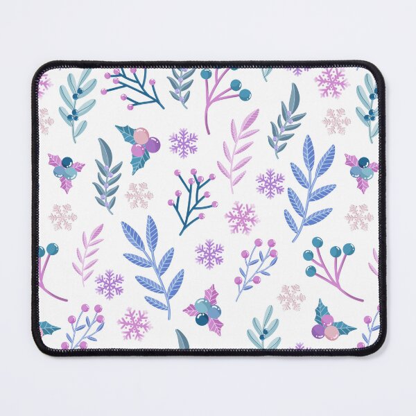 Item preview, Christmas flowers print designed and sold by pinkyfish1010.