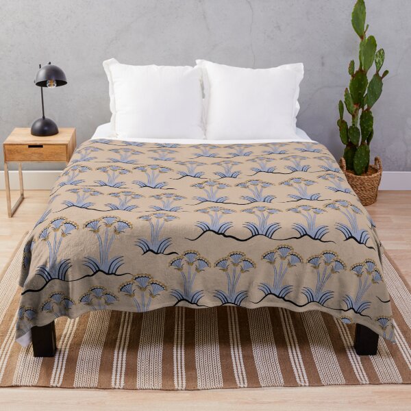 Item preview, Minoan Sea Daffodils Pattern designed and sold by Aeterna Prints.