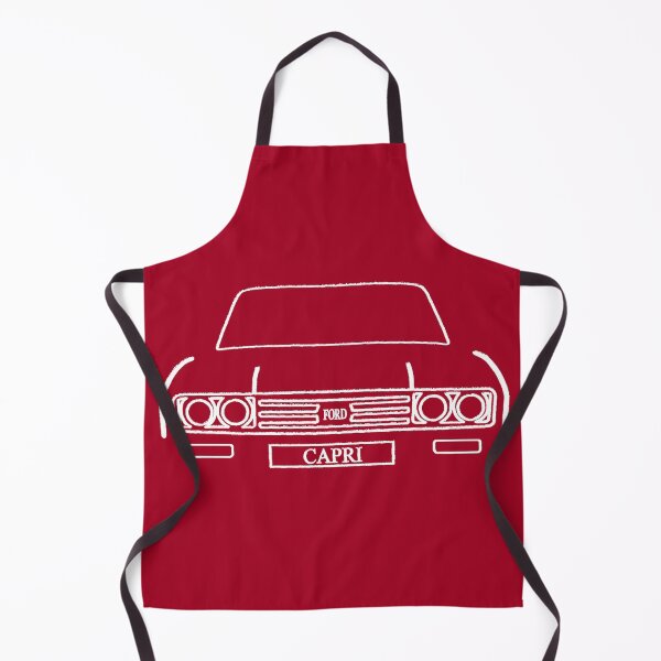 Item preview, Line Drawn Ford Capri (red) designed and sold by KLloydPhotos.