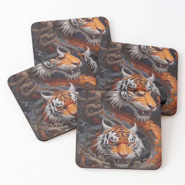 Item preview, Dragon and tiger designed and sold by m-y-A-I-A-R-T-.