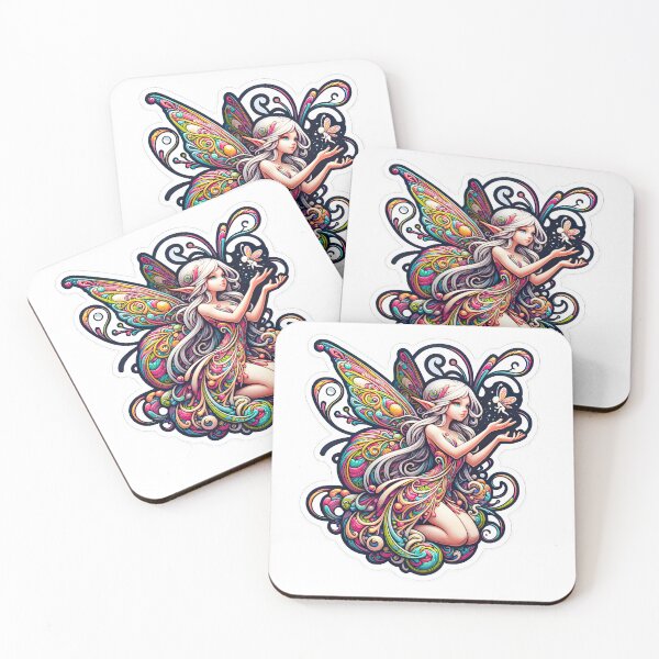 Item preview, Sticker enchanted fairy, elf designed and sold by GabbyKI261.