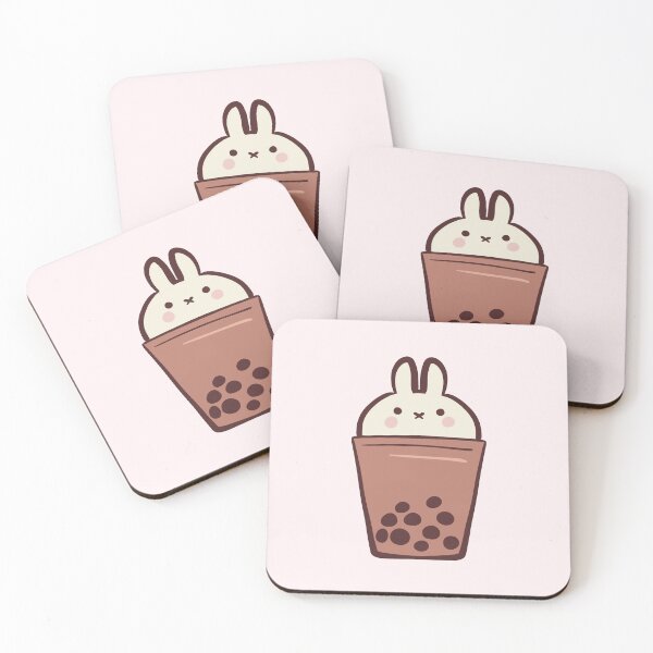 Item preview, boba bunny illustration  designed and sold by Mayarart.