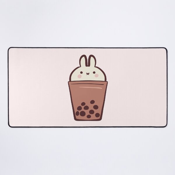 Item preview, boba bunny illustration designed and sold by Mayarart.