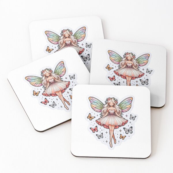 Item preview, Sticker, fairytale fairy, elf designed and sold by GabbyKI261.