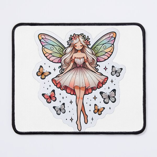 Item preview, Sticker, fairytale fairy, elf designed and sold by GabbyKI261.