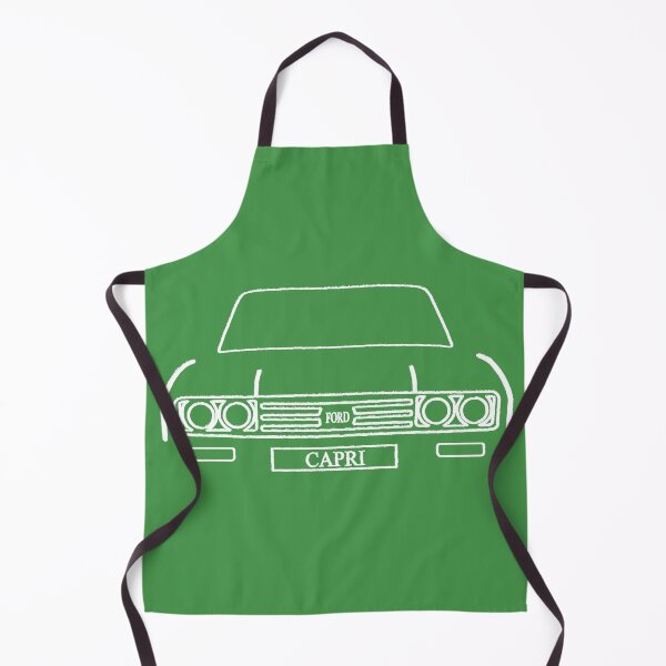 Item preview, Line Drawn Ford Capri (green) designed and sold by KLloydPhotos.