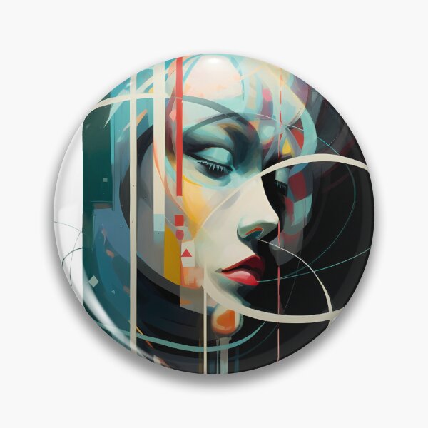 Item preview, Vibrant Colorful Artistic Modern Abstract Stylized Expressive Surreal designed and sold by 7FloydStore.