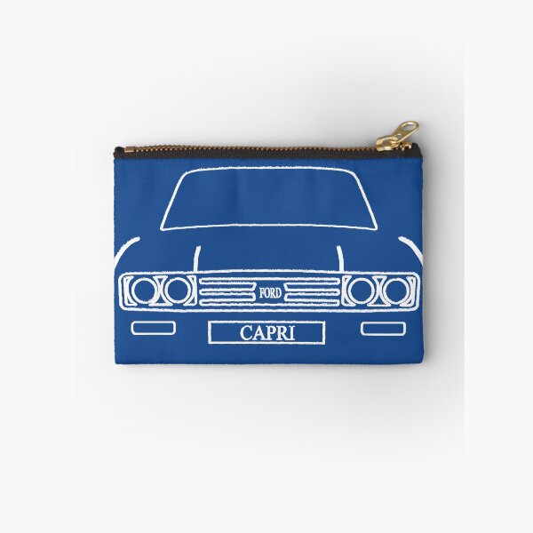 Item preview, Line Drawn Ford Capri (blue) designed and sold by KLloydPhotos.