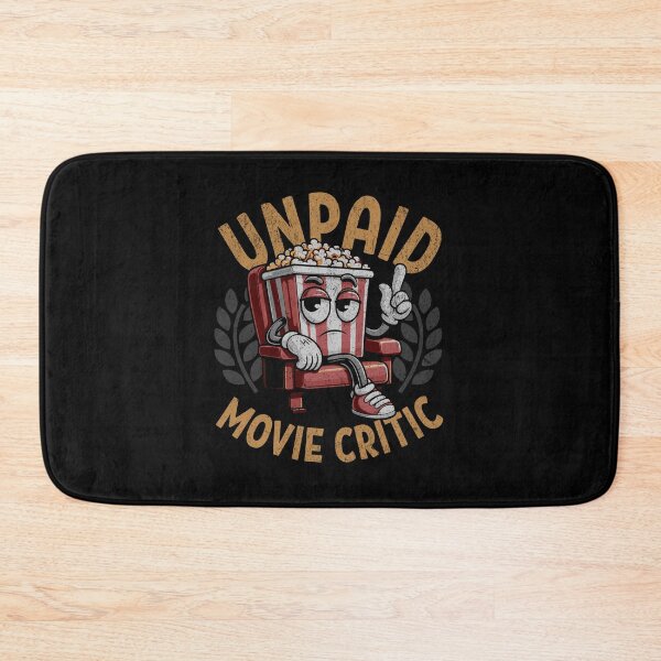 Item preview, Unpaid Movie Critic - Vintage Cinema, Film, and Motion Picture Lover designed and sold by lunaticbear.