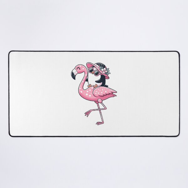 Item preview, Funny Flamingo Penguin Adventure Polka Dot Kids Boys Girls designed and sold by Designer-Girl.