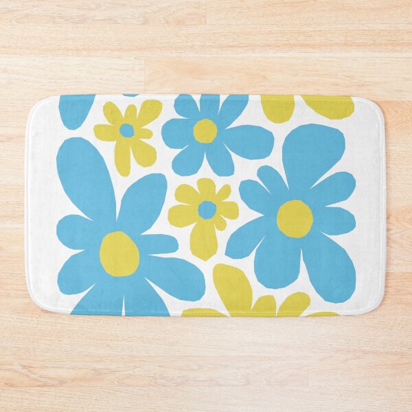 Item preview, Light blue and yellow paper flowers designed and sold by delostantos.