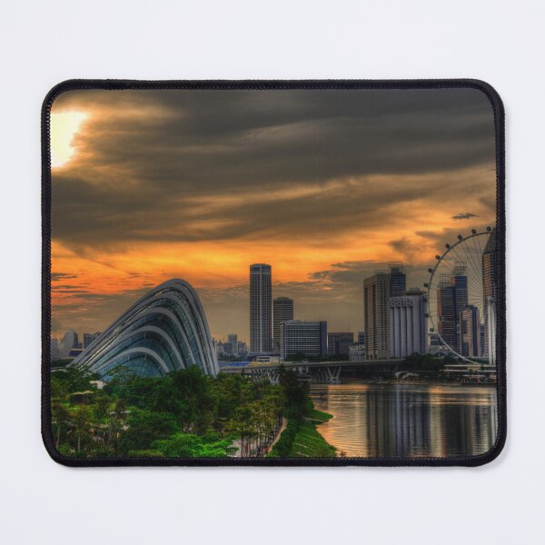 Item preview, Singapore Golden Hour Cityscape designed and sold by tpixx.