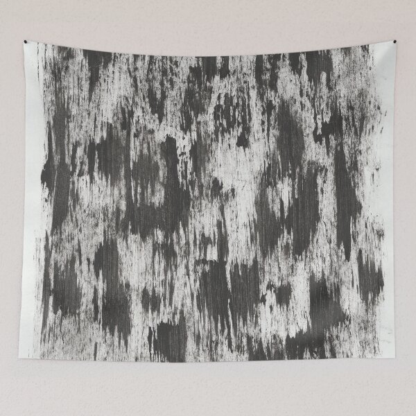 Item preview, "Everything is a Disaster" - Textured Abstract Contemporary Painting designed and sold by pngrktes-art.