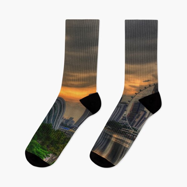 Item preview, Singapore Golden Hour Cityscape designed and sold by tpixx.