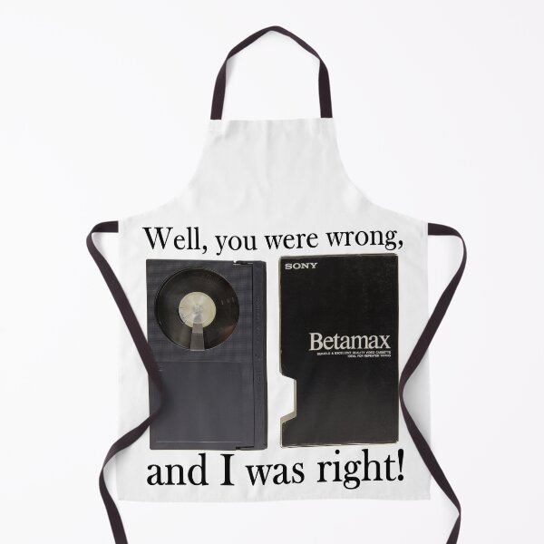 Item preview, As right as Betamax! designed and sold by BrainFartDesign.