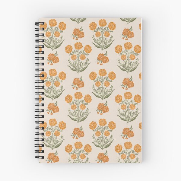 Item preview, Marigold Block Print designed and sold by latheandquill.