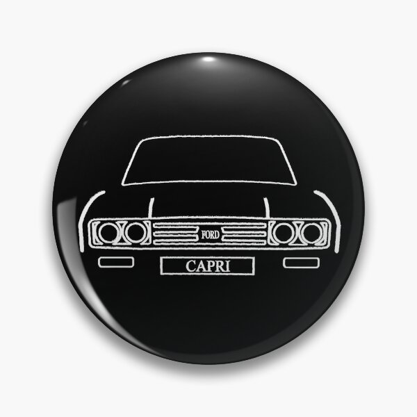 Item preview, Line Drawn Ford Capri (black) designed and sold by KLloydPhotos.