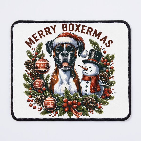 Item preview, Merry Boxermas designed and sold by NavyPanda.