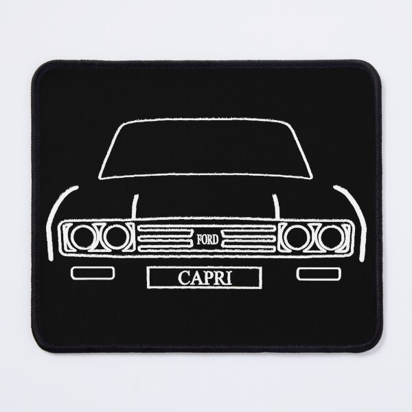 Item preview, Line Drawn Ford Capri (black) designed and sold by KLloydPhotos.
