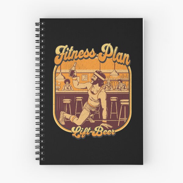 Item preview, Fitness Plan, Lift Beer designed and sold by Retro-Rebellion.