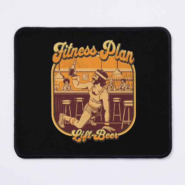 Item preview, Fitness Plan, Lift Beer designed and sold by Retro-Rebellion.