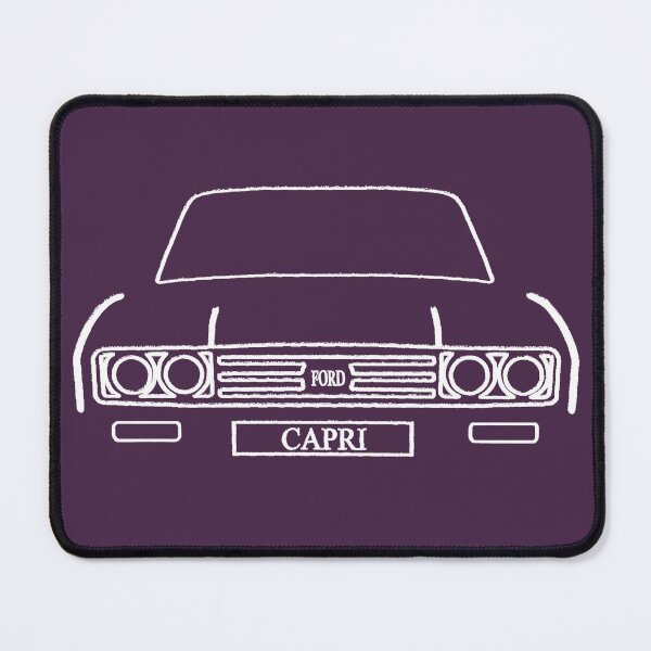 Item preview, Line Drawn Ford Capri (purple) designed and sold by KLloydPhotos.