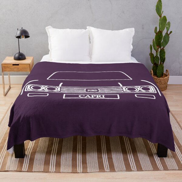 Item preview, Line Drawn Ford Capri (purple) designed and sold by KLloydPhotos.