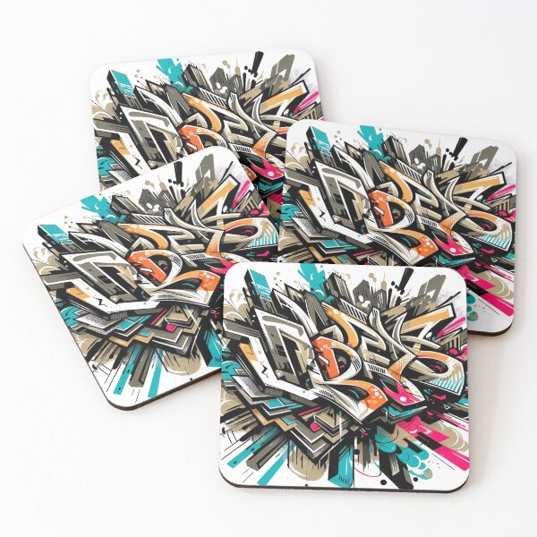 Item preview, "Dynamic Graffiti Illustration: Vibrant Urban Street Art Graphic" designed and sold by Huycao211.