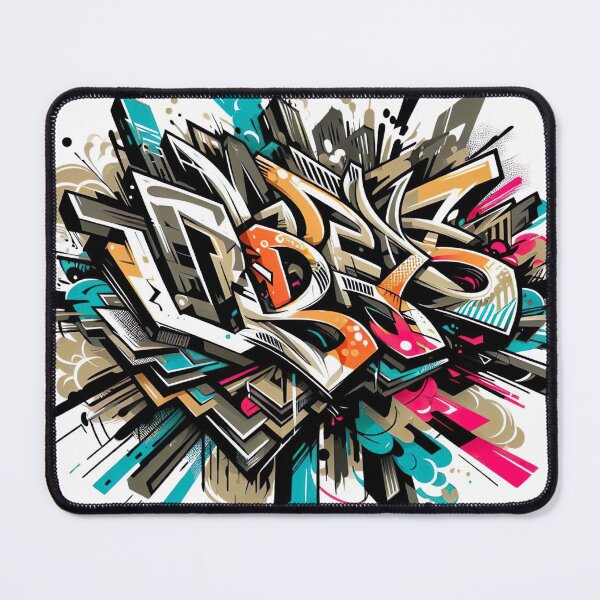 Item preview, "Dynamic Graffiti Illustration: Vibrant Urban Street Art Graphic" designed and sold by Huycao211.