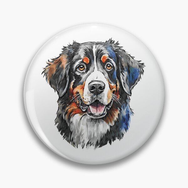 Item preview, Bernese Mountain Dog Portrait designed and sold by Motivburg.