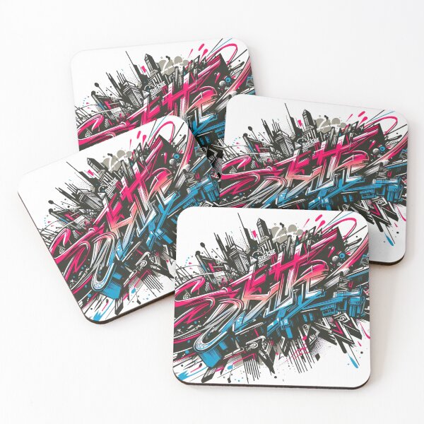 Item preview, "Dynamic Graffiti Illustration: Vibrant Urban Street Art Graphic" designed and sold by Huycao211.
