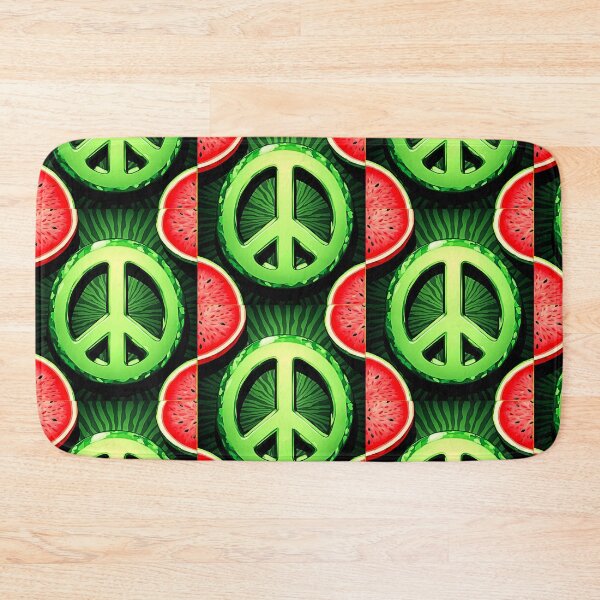 Item preview, Peace and Watermelons: Ceasefire Art Calls for Peace in Gaza #Ceasefire #Gaza designed and sold by Earth Nature Creations.