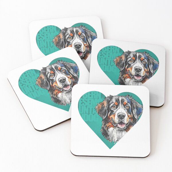 Artikelvorschau, Berner Sennenhund Portrait entworfen und verkauft von Motivburg.