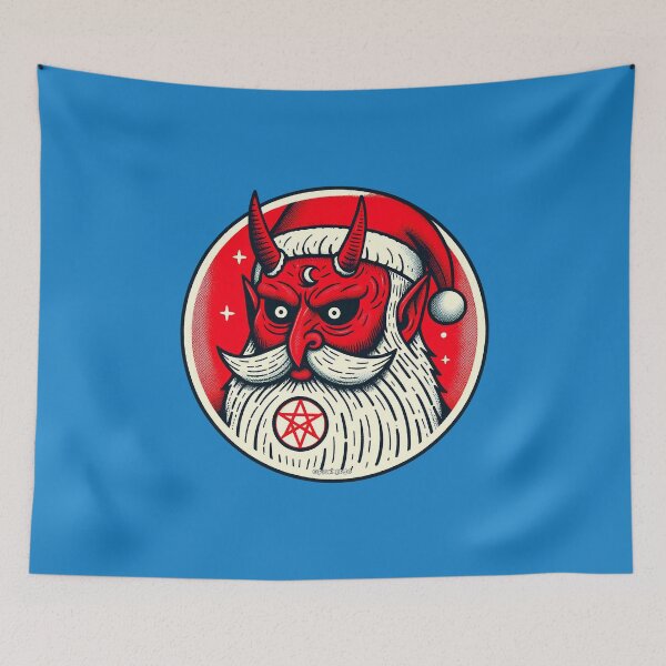 Item preview, Hail Santa Face - Doodle designed and sold by PickledjoArt.